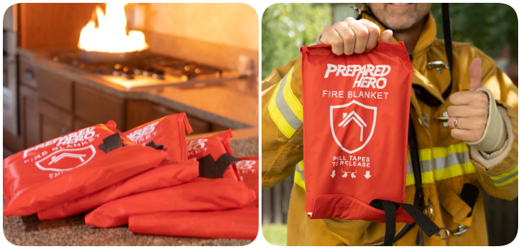 Prepared Hero Fire Blanket order now