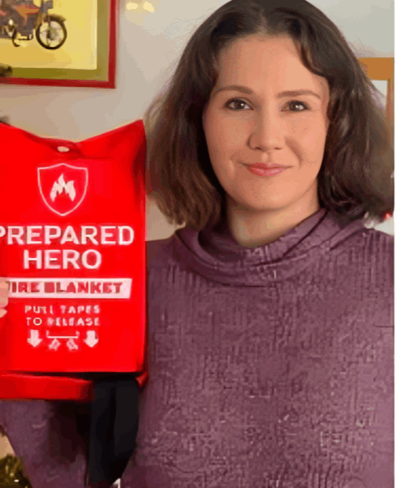 Prepared Hero Fire Blanket user Jerry H.