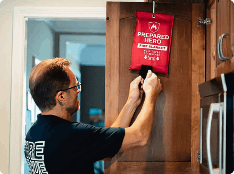 Prepared Hero Fire Blanket
