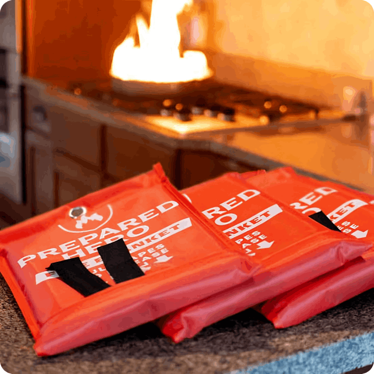 Prepared Hero Fire Blanket